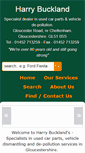 Mobile Screenshot of harrybuckland.co.uk